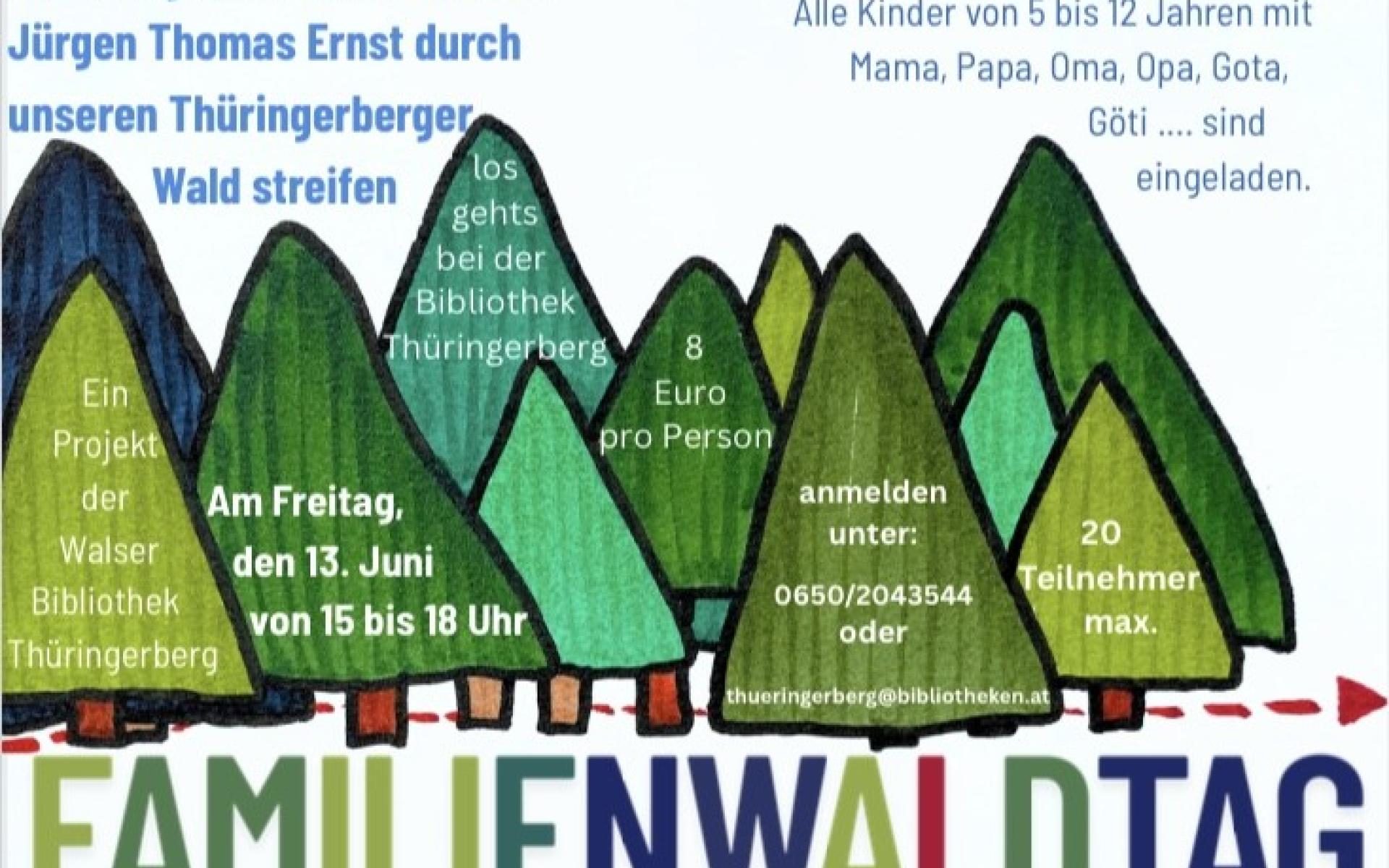Einladung Familienwaldtag