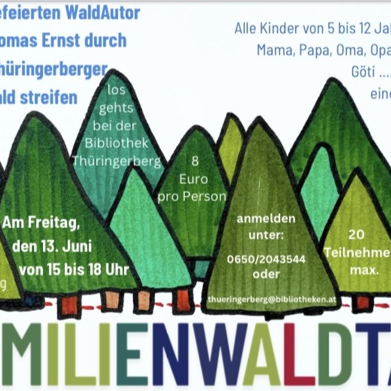 Einladung Familienwaldtag